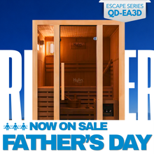 Kylin Traditional Indoor Steam Sauna Room 3 Person QD-EA3D