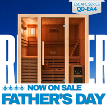 Kylin Traditional Indoor Steam Sauna Room 4 Person QD-EA4