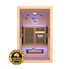Kylin Hemlock Carbon Full Spectrum Infrared Sauna Room 2 Person Low EMF L9201-H