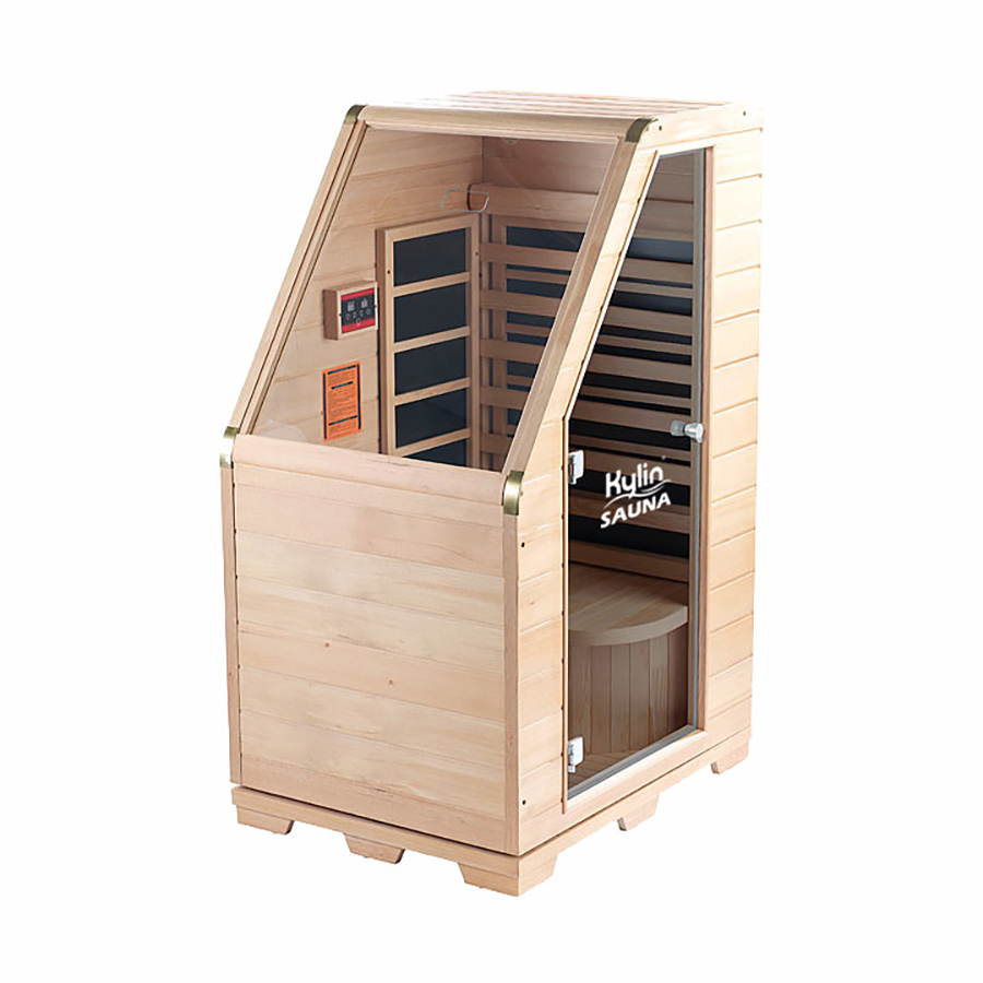 Kylin Compact Carbon Fibre Portable Sauna 1 Person Home Sauna Room KY-1D6 -  Kylin Sauna and Appliances