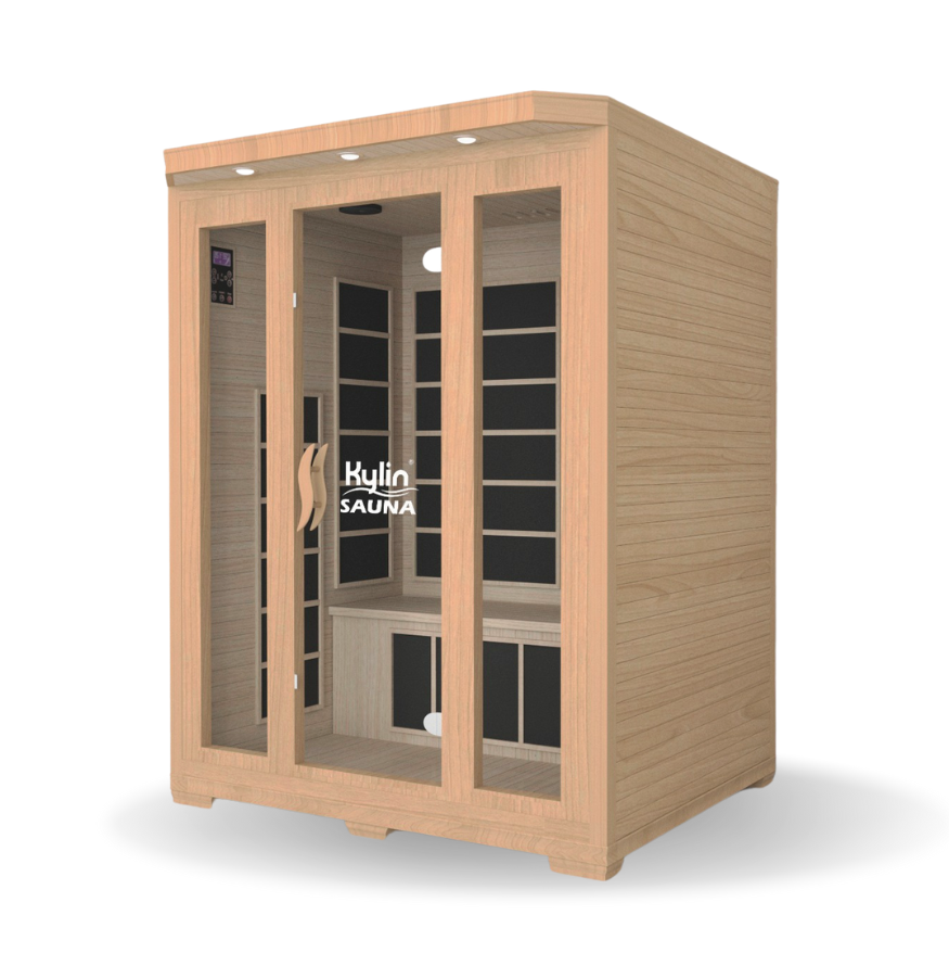 Kylin Carbon Far Infrared Sauna Room 3 person – KY-31PB - Kylin Sauna and  Appliances