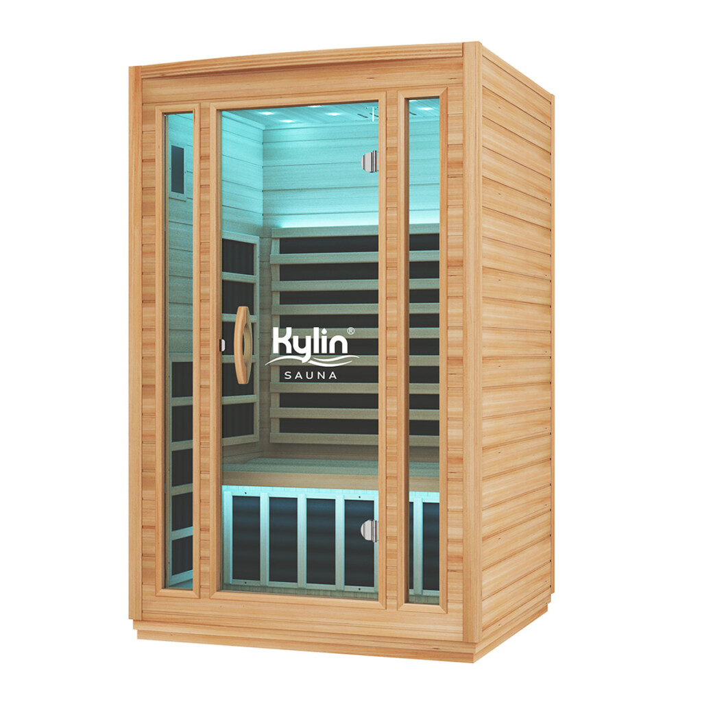 The Best 2 Person Infrared Sauna Room Kylin Sauna   Kylin 2 Person Sauna KY 2Q5 Left 1024x1024 