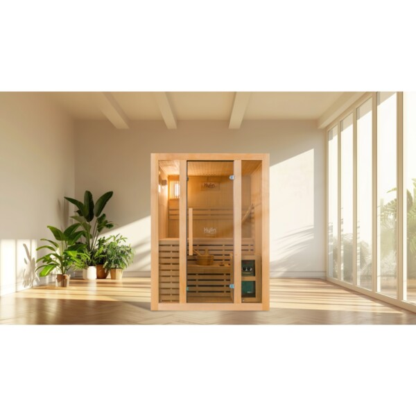 Kylin Traditional Steam Sauna Room 3 Person QD-EA3D - Image 9