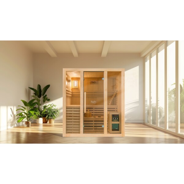 Kylin Traditional Steam Sauna Room 4 Person QD-EA4 - Image 9