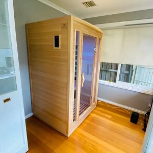 Kylin infrared sauna 2A5-A installed (1)